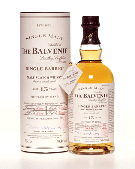 Balvenie 15 år. Single Barrel