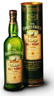 Famous Grouse vintage malt 1987