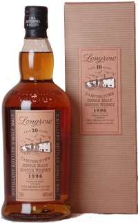 Longrow 10 Years 1995 Campeltown Single Malt